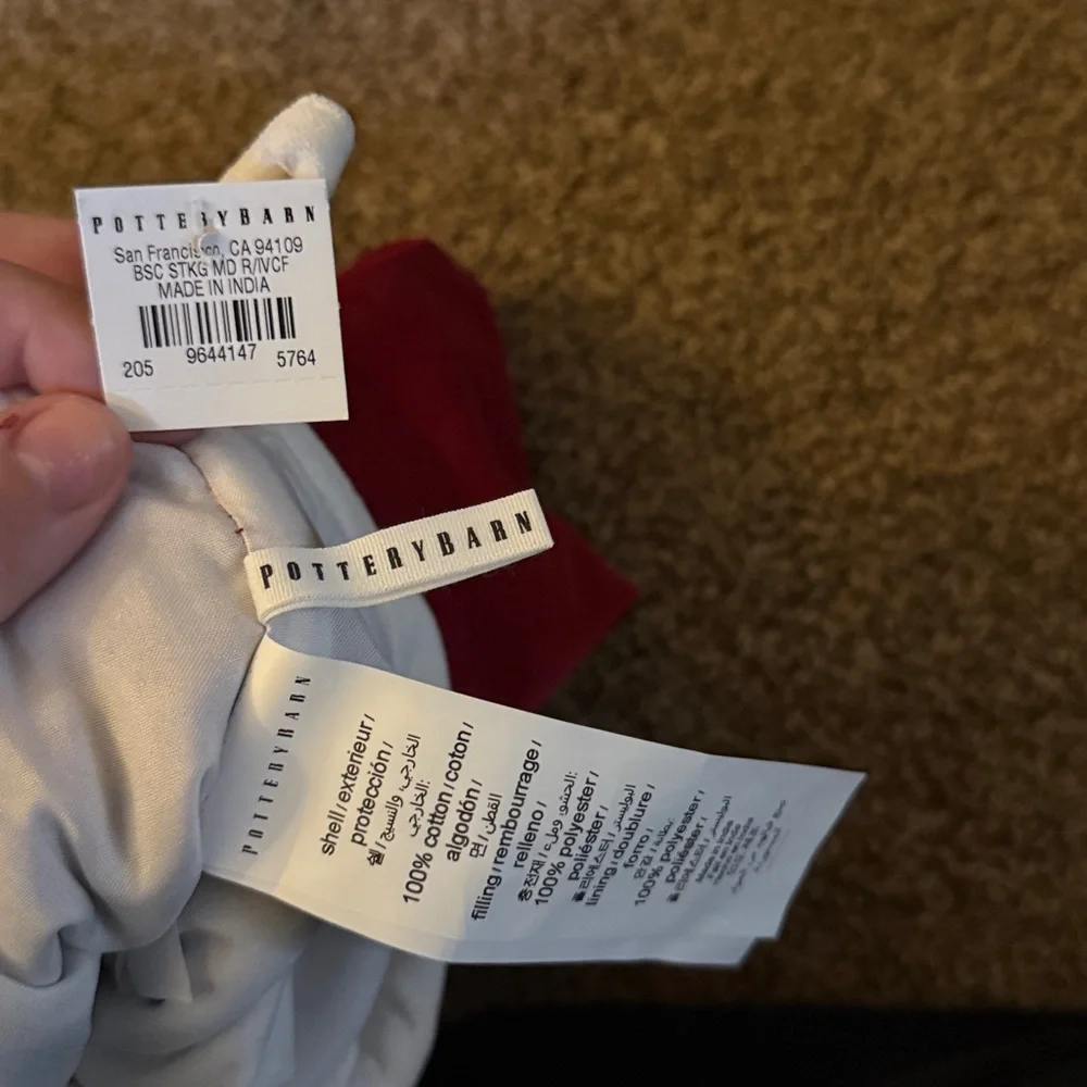 Pottery Barn Leigh Stocking